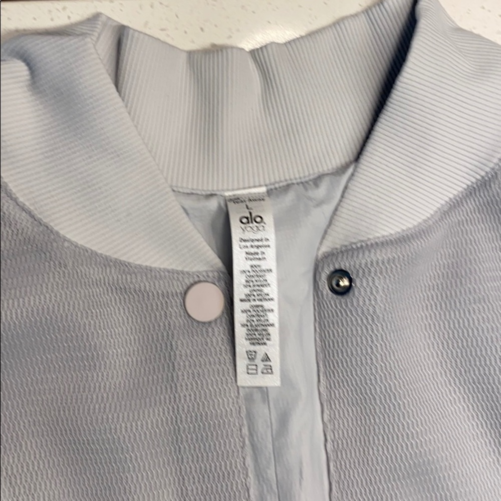 ALO Yoga Field Jacket in Grey NWT L - Picture 3 of 11